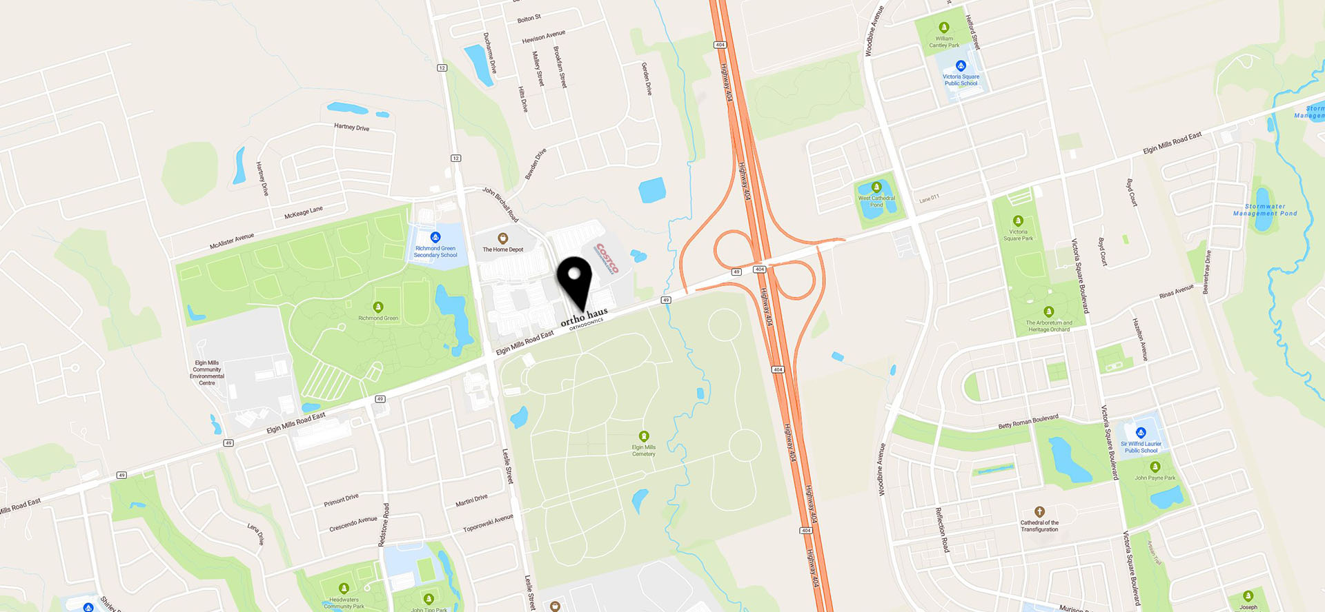 Our location in Richmond Hill serves Richmond Hill, Markham, Vaughan, Thornhill, Aurora and Surrounding Areas.